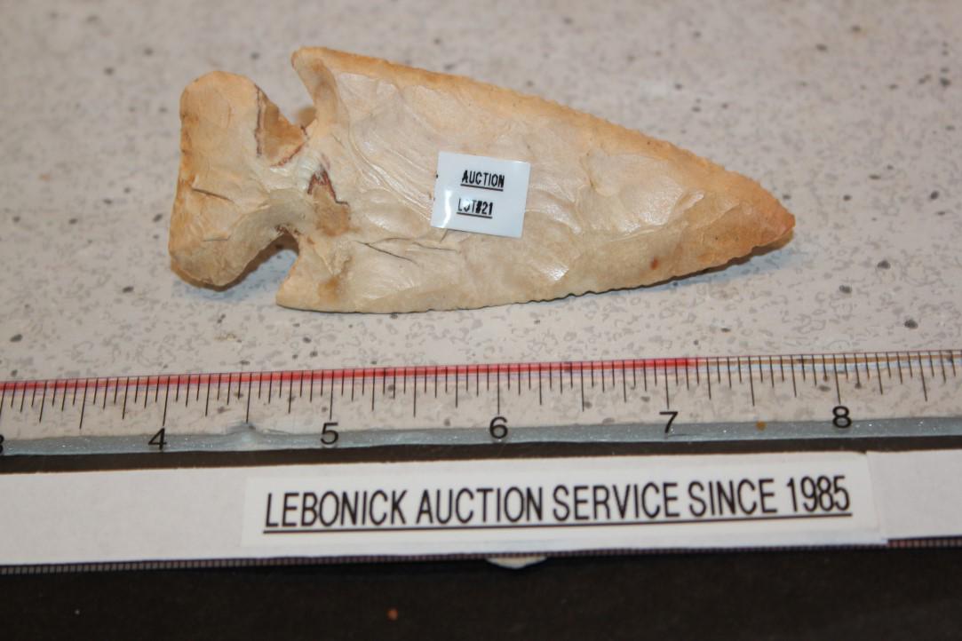 3 7/8" L Beveled Thebes, Adams Co., IL (1 of 2)