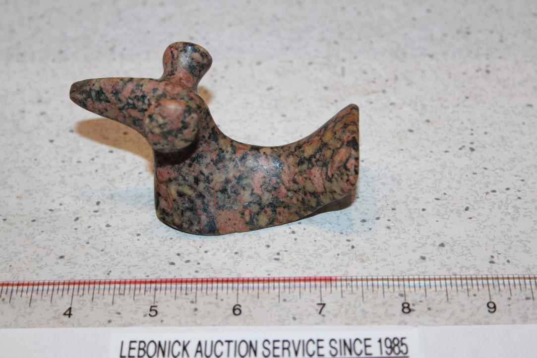 3 5/8" L x 2" H Popeyed Birdstone, Medina, OH (1 of 4)