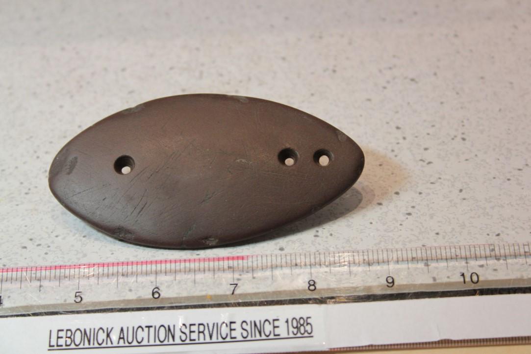 4 5/16" L x 2 1/4" W Gorget, Spencer Co., IN (1 of 2)