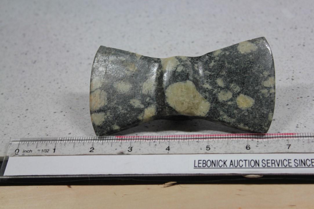 4 15/16" L x 2 5/8" W Bowtie Porphryr Bannerstone (1 of 3)