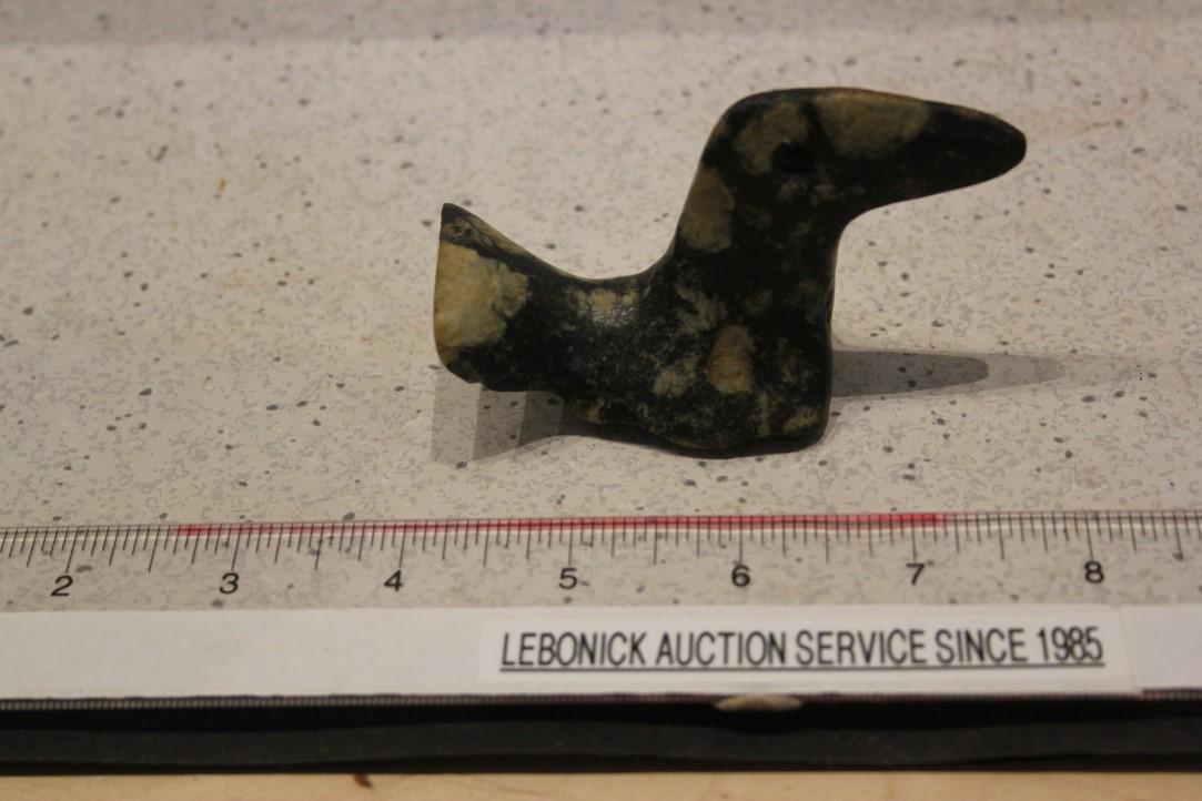 3 1/2" L x 2 1/4" H Porphryr Birdstone, Dekalb Co., IN (1 of 3)