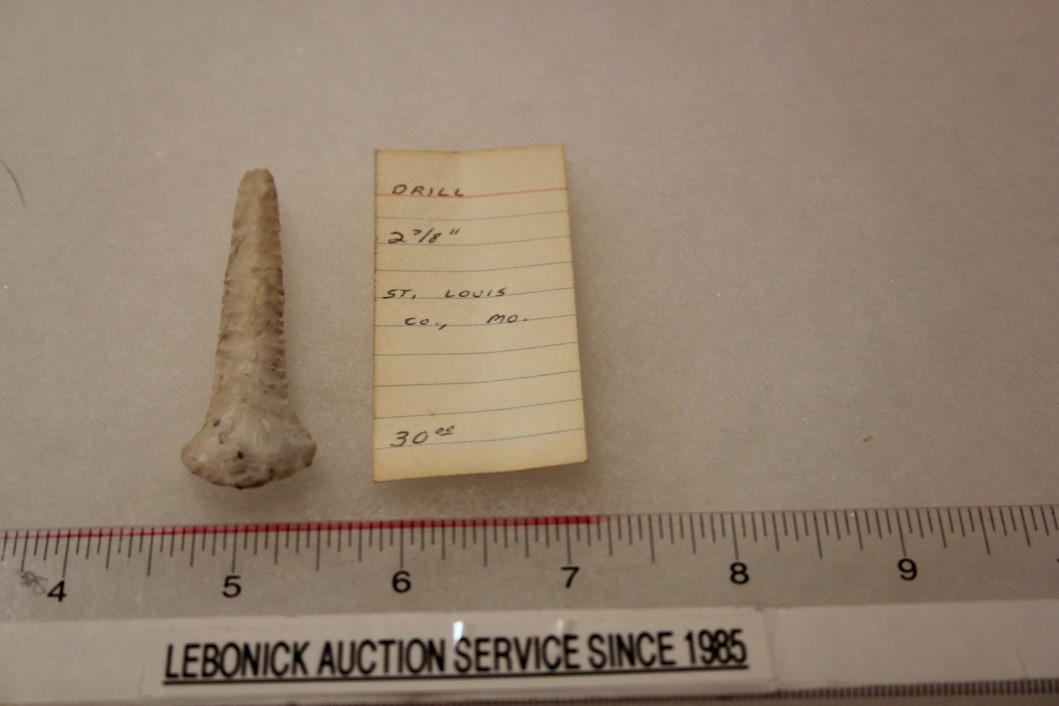 2 3/8" L Thumb Drill, St Louis Co., MO (1 of 2)