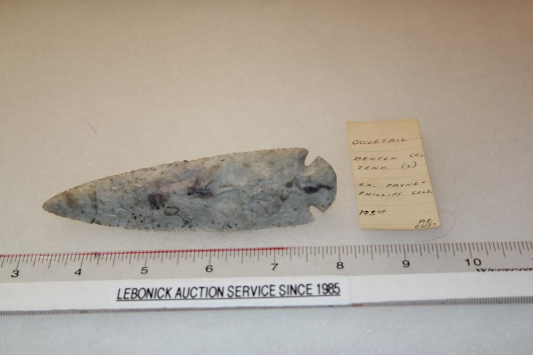 4 3/4" L Dovetail, Benton Co., TN ex Payne Phillips (1 of 3)