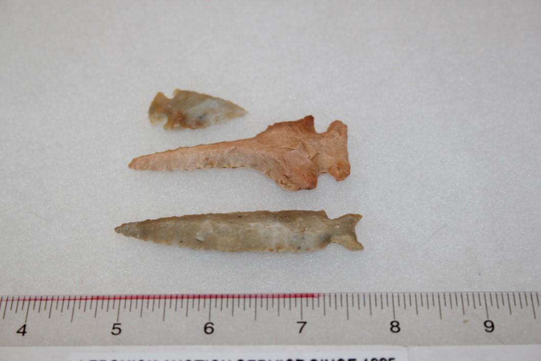 Drill & 2 Arrowheads, MO (1 of 2)