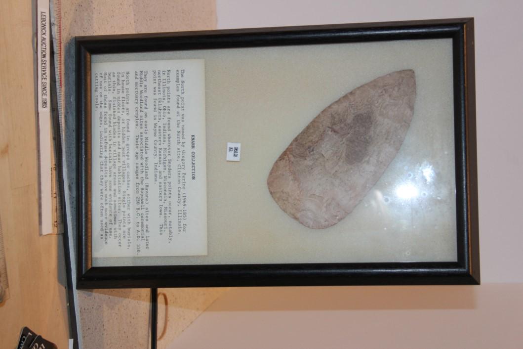 6 1/2" K x 3 1/8" W North Blade, Wayne Co., IN  ex (1 of 4)