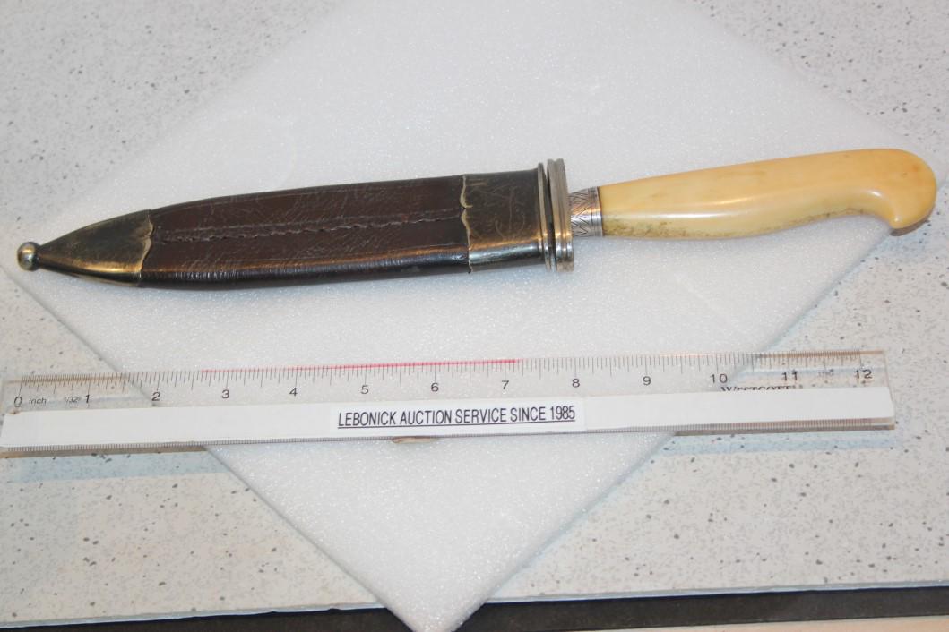 Will & Finck SF Cal Bowie Knife w/ Silver Guard (1 of 3)