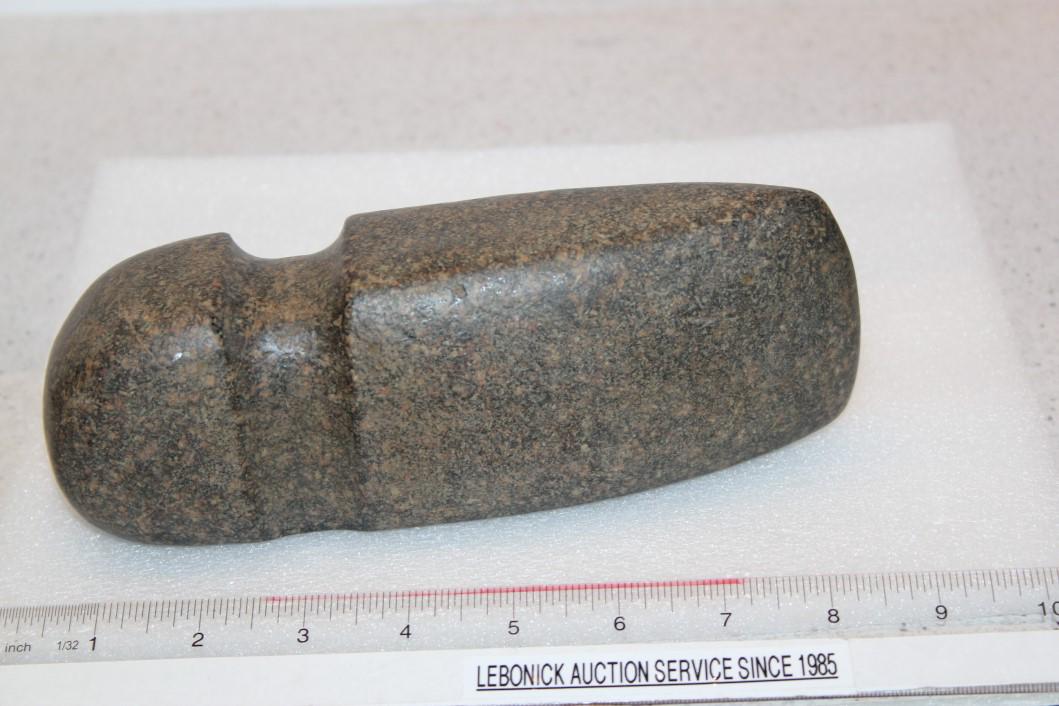 8 1/8" L x 2 13/16" H x 2 7/16" W 3/4 Grooved Axe, (1 of 2)