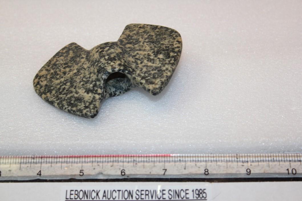 4 1/8" L x 3 1/8" W Butterfly Bannerstone, Grant Co., (1 of 3)