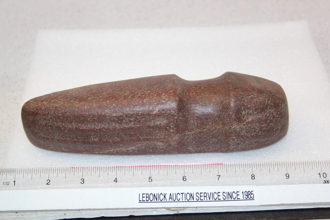 8 1/4" L x 2 1/16" H x 2 1/4" W Wisconsin Fluted Axe (1 of 2)