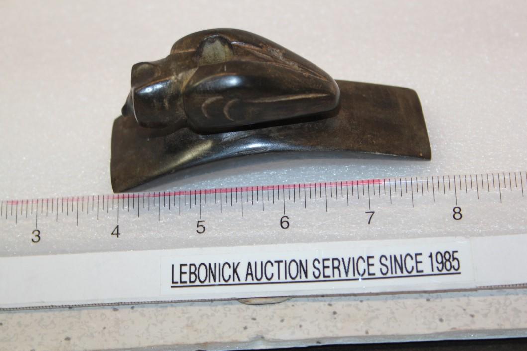 3 15/16" L x 1 3/4" H x 1 1/8" W Hopewell Owl Pipe, OH (1 of 2)