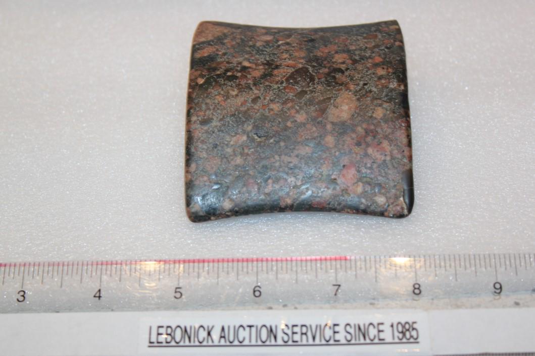 3 1/16" x 3 1/2" Panel Bannerstone, Barren Co., KY (1 of 3)