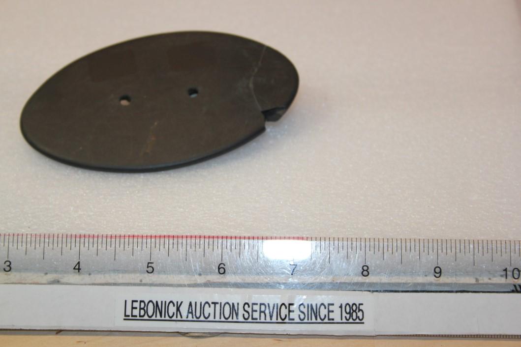 4 3/8" L x 2 1/2" W Slate Gorget w/ damage, OH (1 of 2)