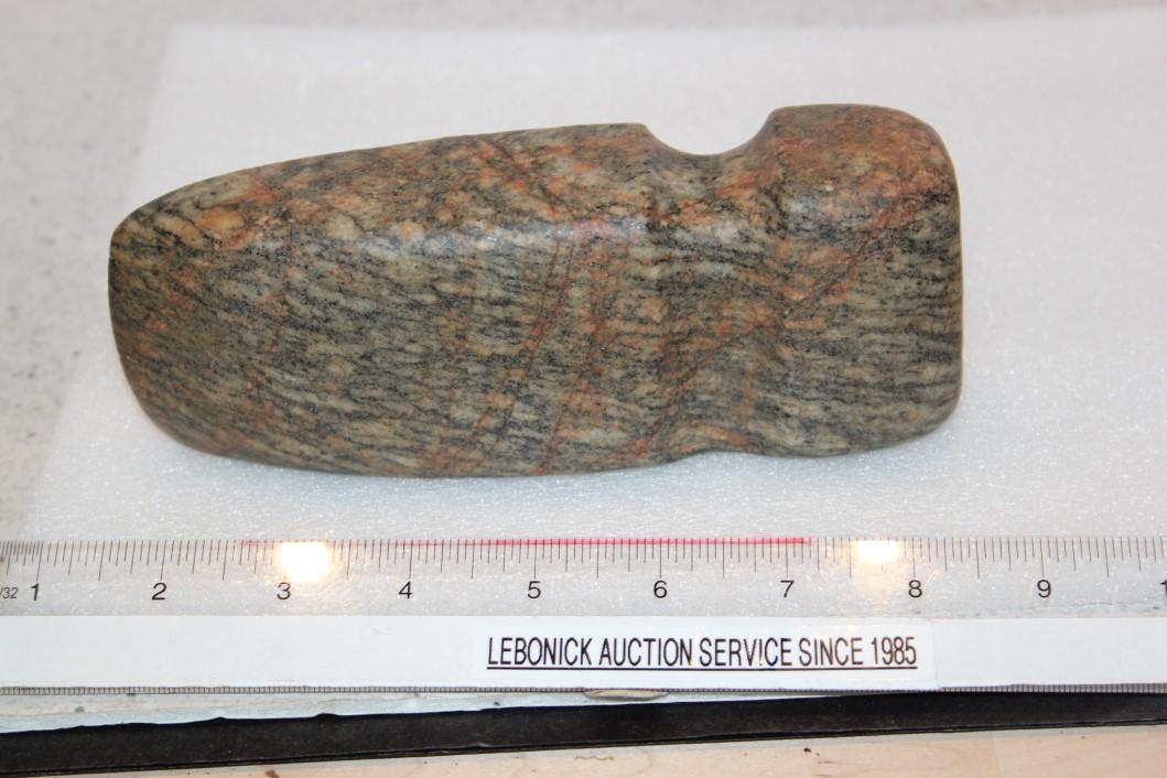 7" 3/4 Grooved Axe, Ex Don May Collection (1 of 2)