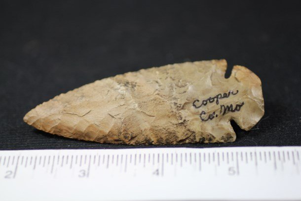 3 7/16"L x 1 1/4"W Dovetail, Cooper Co., Missouri: See Lot Title