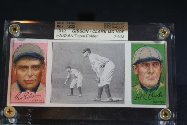 Rare Hassan Cork Tip Baseball Card for George Gibson &: See Lot Title