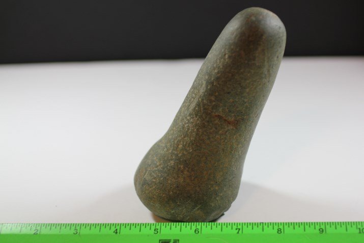 6"L x 3 1/8'W Hoof Pestle, Southern Illinois: See Lot Title