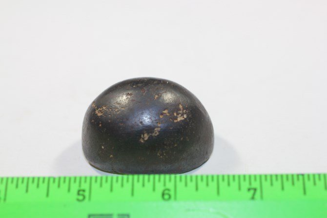 1 3/4" x 1 1/14' x 1 1/16" Hematite Cone, Union Co.,: 1 3/4" x 1 1/14' x 1 1/16" Hematite Cone, Union Co., Illinois