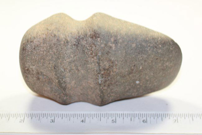 5 1/4"L 3 1/4"W 3/4 Grooved Axe, Southern Il. Ex Bernie (1 of 2)