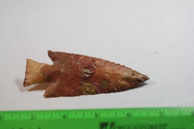 4 3/8"L x 1 7/8"W Hardin, Pike Co., Illinois (1 of 2)