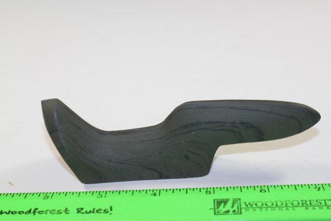 5 3/16"L x 1 9/16"W Slate Birdstone, Indiana (1 of 1)