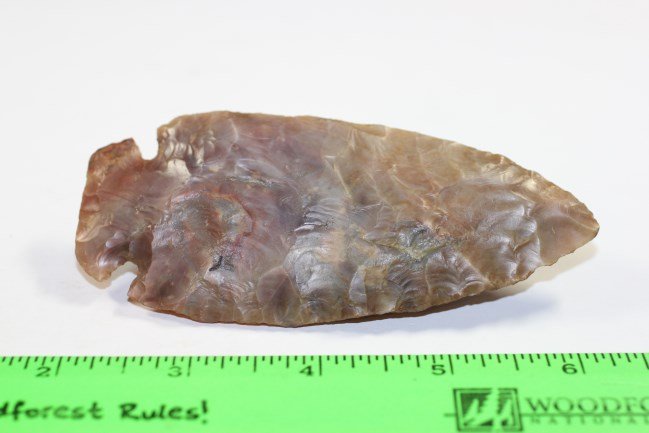 4 1/4"L x 1 13/16'W Flint Ridge, Ohio (1 of 2)