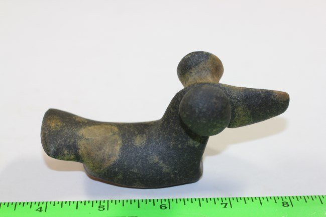 4 1/8'L x 2"H Porphyry Birdstone, Indiana (1 of 2)