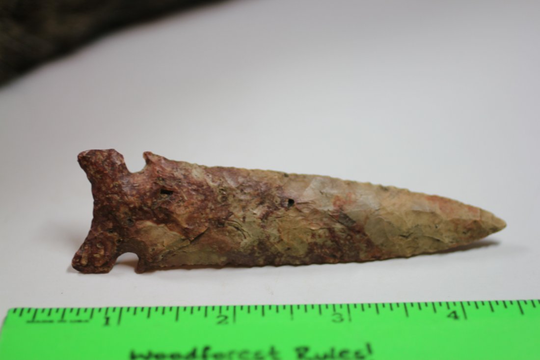 4 1/8" x 1 1/8" Graham Cave, Missouri Point (1 of 2)