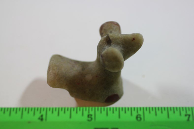 2 1/8'L x 1 9/16'H Popeyed Birdstone: See Lot Title