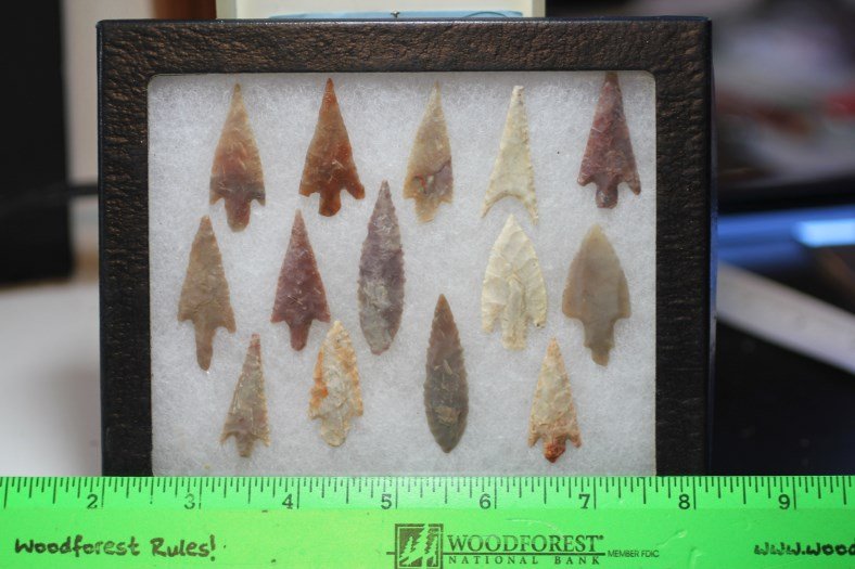 Frame of 14 African Points (1 of 1)