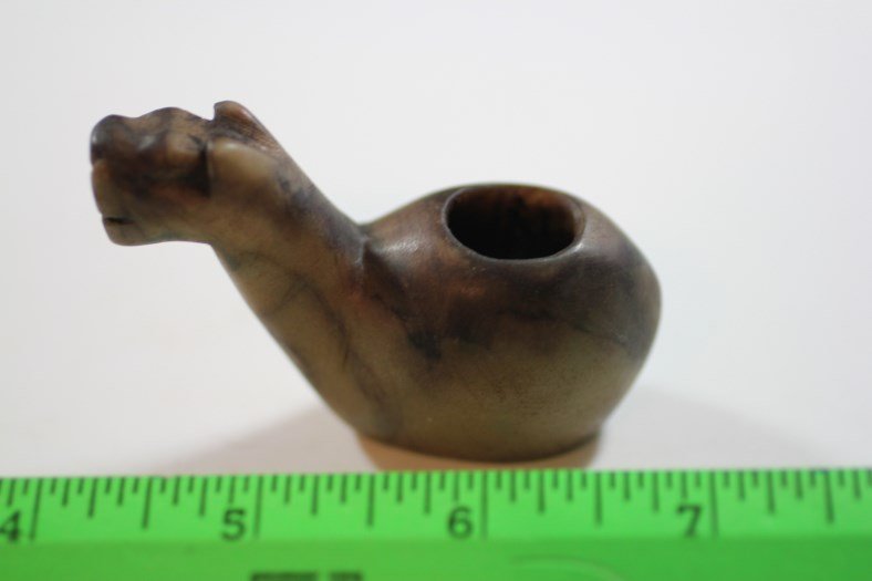 2 3/4" L x 1 13/16" H Peruvian Agate Canopa (1 of 1)