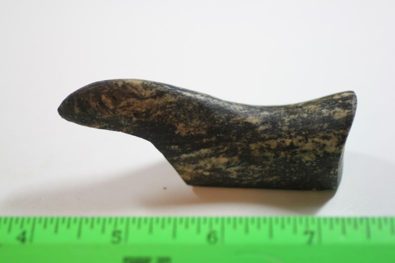 3 3/8"L x 1 1/8"H Bird Stone Ohio (1 of 2)