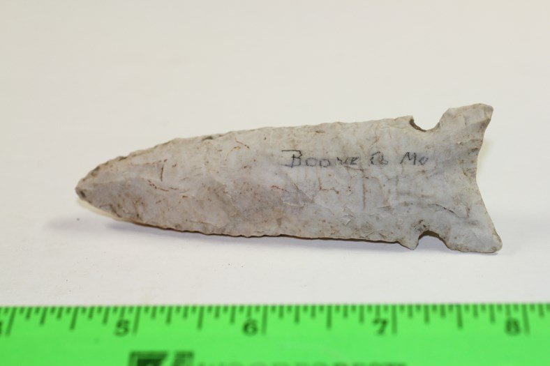 3 13/16"L x 1 5/16"W Graham Cave, Boone County, MO (1 of 2)