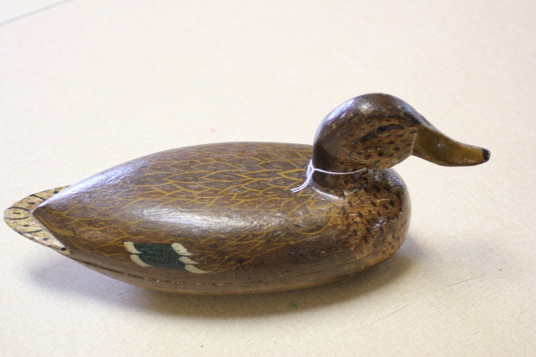 Very Rare Illinois River-Duck Decoy (1 of 3)