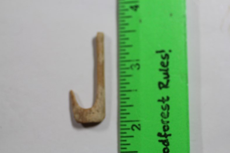 1 1/2"L x 9/16"W Fish Hook, Mead Co., Kentucky: See Lot Title