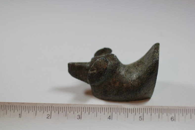 3 3/16"L x 1 9/16'W Birdstone, Clay Co., Indiana: See Lot Title