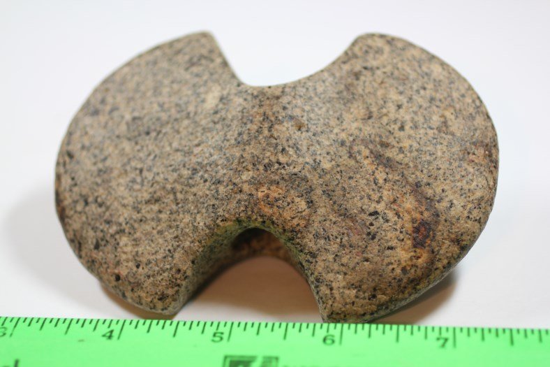 4 3/89"L x 2 15/16'W Winged Bannerstone, Trigg Co.,: See Lot Title