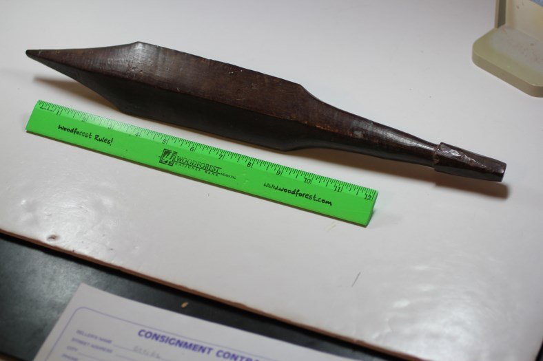 17'L New Guinea War Club (1 of 1)