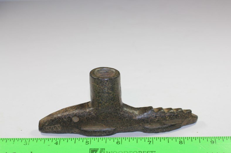 5 9/16"L x 2 1/4"W Steatite Pipe (1 of 1)