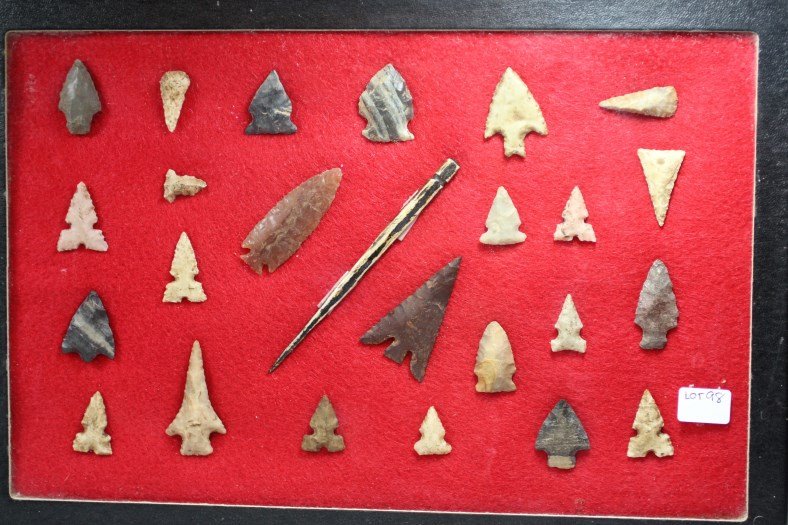 Frame of 24 Bird Points (1 of 1)