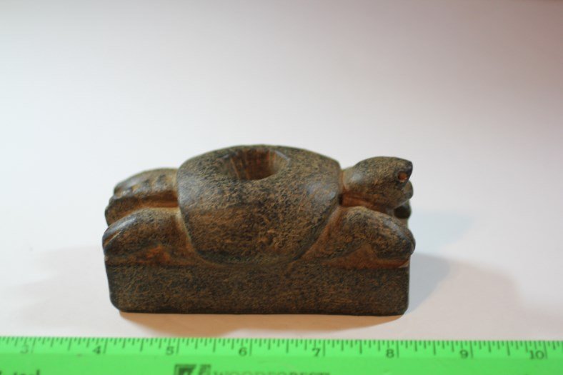 4 5/8"L x 2 1/8"H x 2 5/8"W Turtle Pipe (1 of 2)