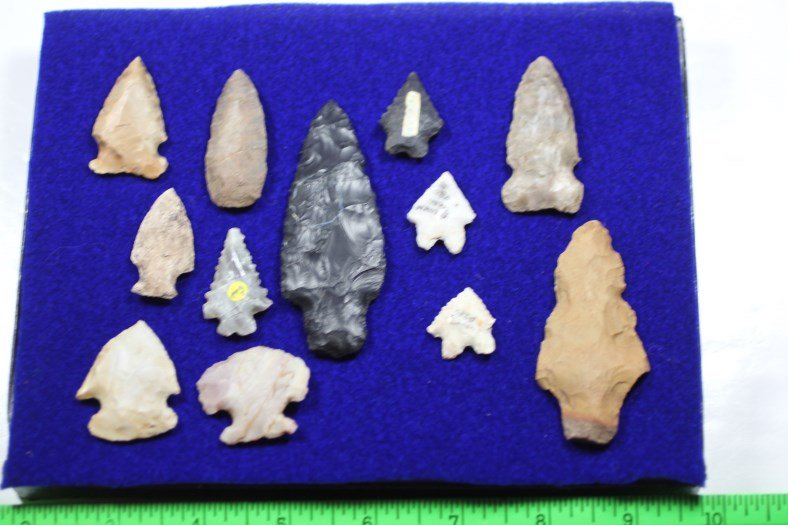 Frame of 12 Nice Points , Illinois & Ohio (1 of 1)