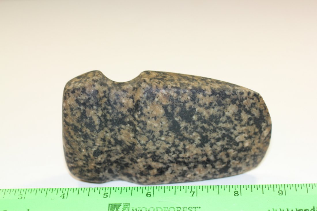 5"L x 2 7/8"W 3/4 Grooved Axe, Pike Co., Illinois (1 of 2)