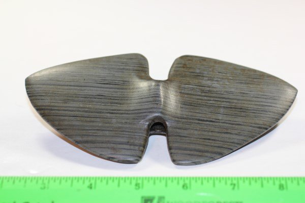 6 7/8'L x 3 1/8'W Slate Wing Banner-, Warrick Co., IN (1 of 2)