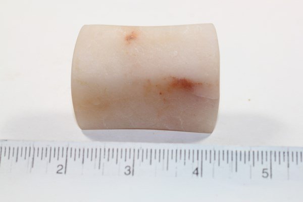 2 5/16"L x 1 3/4"W Quartz Bannerstone, White Co., (1 of 2)