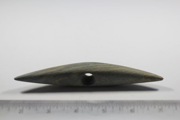 5 13/16'L Pick Bannerstone, Logan Co., Kentucky (1 of 2)