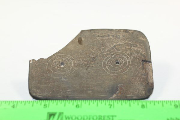 4 3/16"L Gorget, Decatur, Tennessee W/Imperfection: See Lot Title