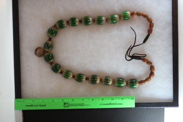 Chevron Bead Necklace (1 of 1)