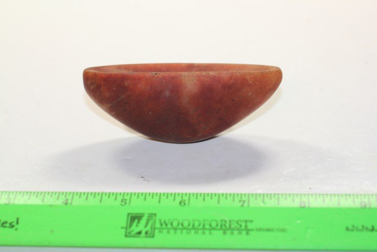3 3/4"L x 1 7/16"H Quartz Boatstone, Missouri (1 of 2)