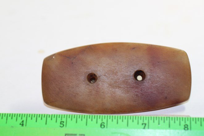 3 7/8"L x 1 7/8"W Quartz Gorget (1 of 2)