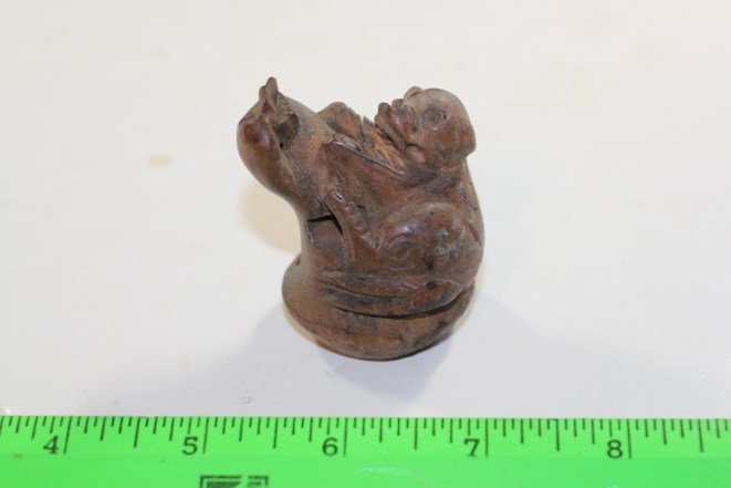 2"H Zoomorphic Pottery Effigy (1 of 1)